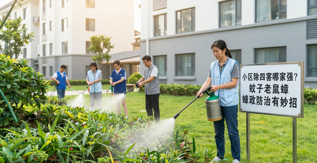 小区除四害每年多少次_小区除四害_小区除四害消杀方案