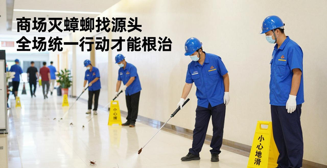 商场蟑螂消杀计划_店里蟑螂_商场灭蟑螂